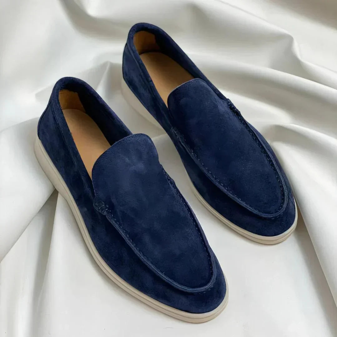 Lorenzo | Premium Zamszowe Mokasyny