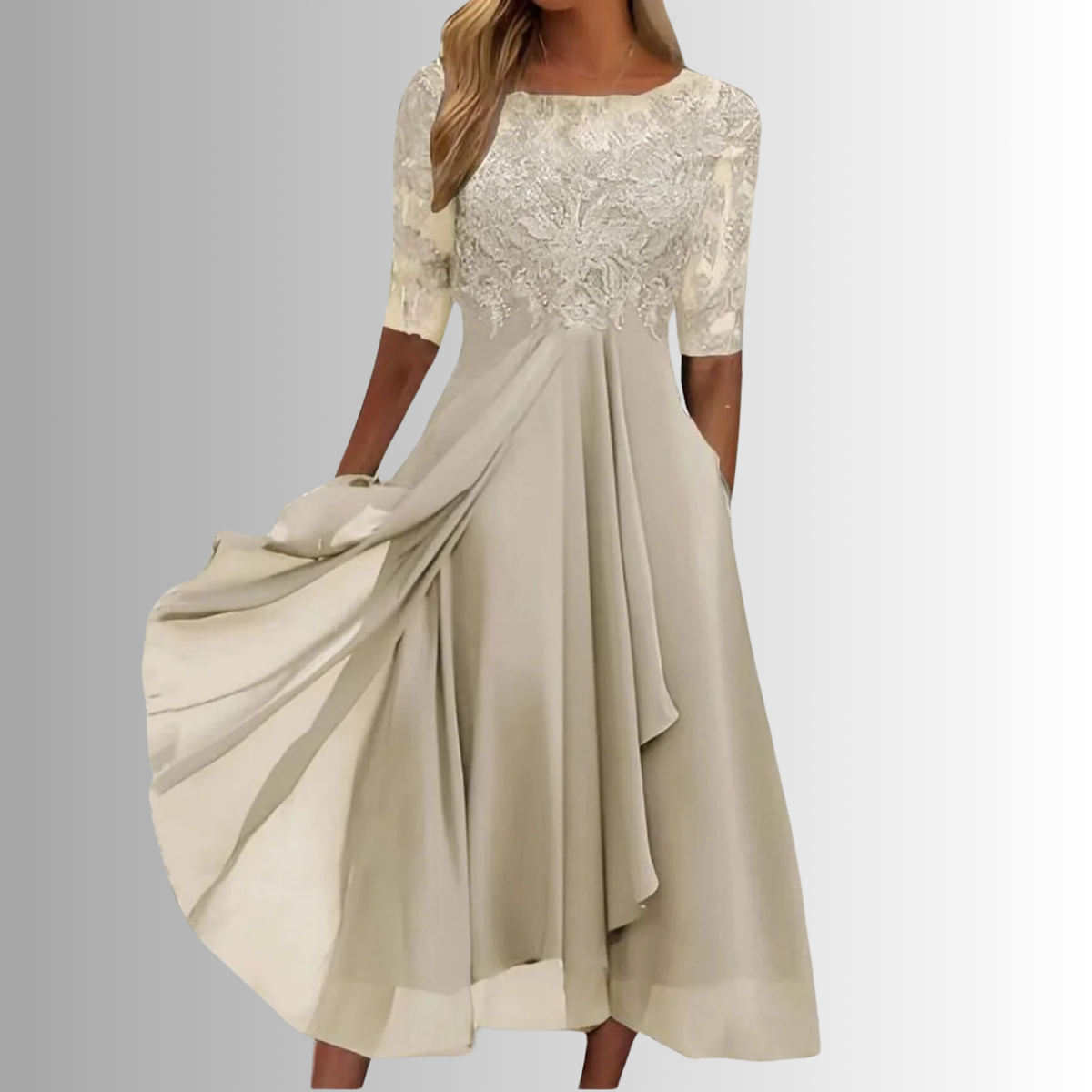 Rosalie | Elegancka Sukienka Koronkowa