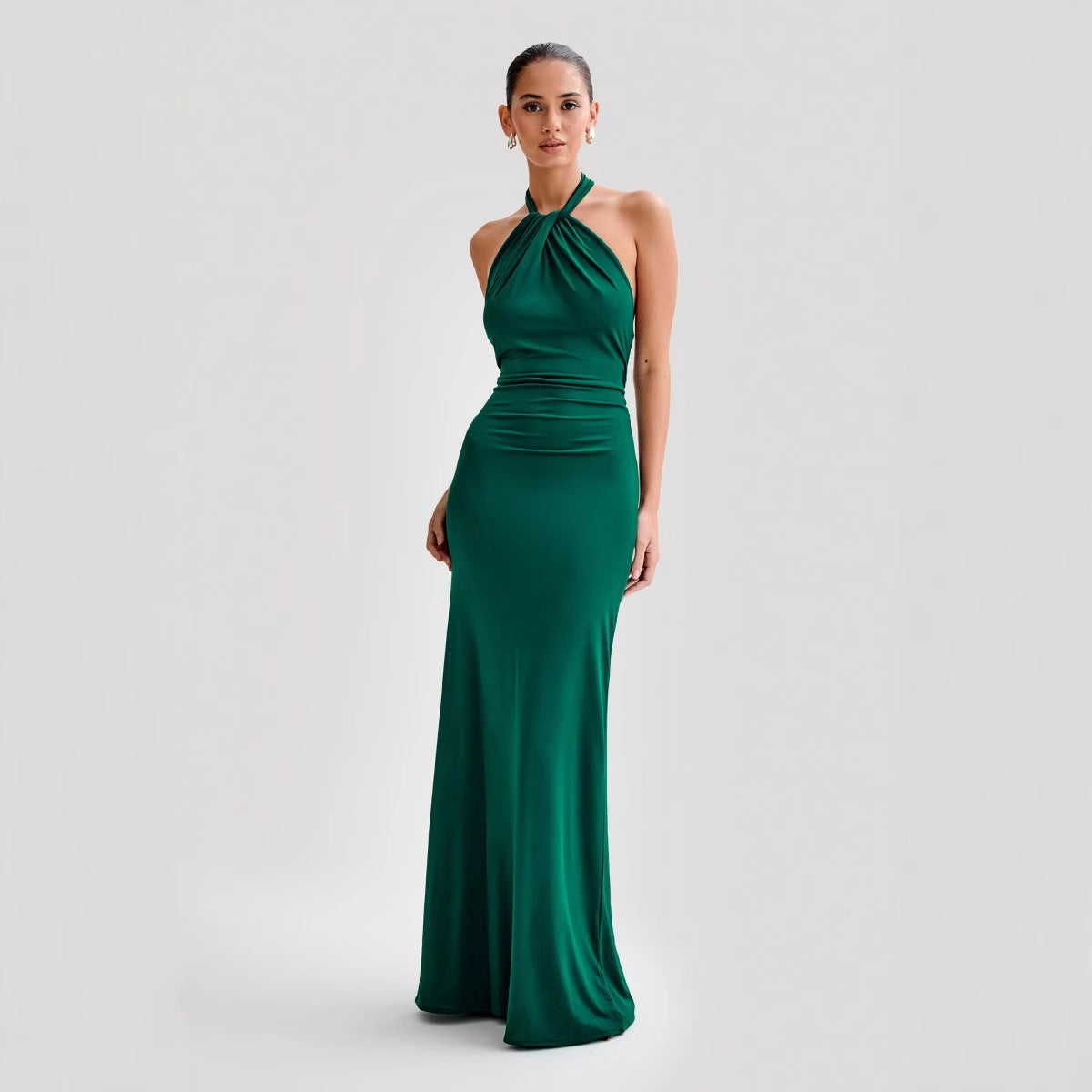 JANA | Sukienka Maxikleid na Halter