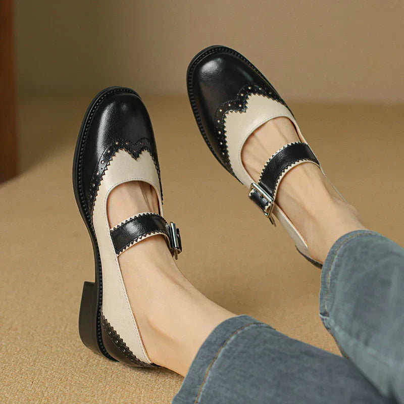 Skórzane Mary Janes