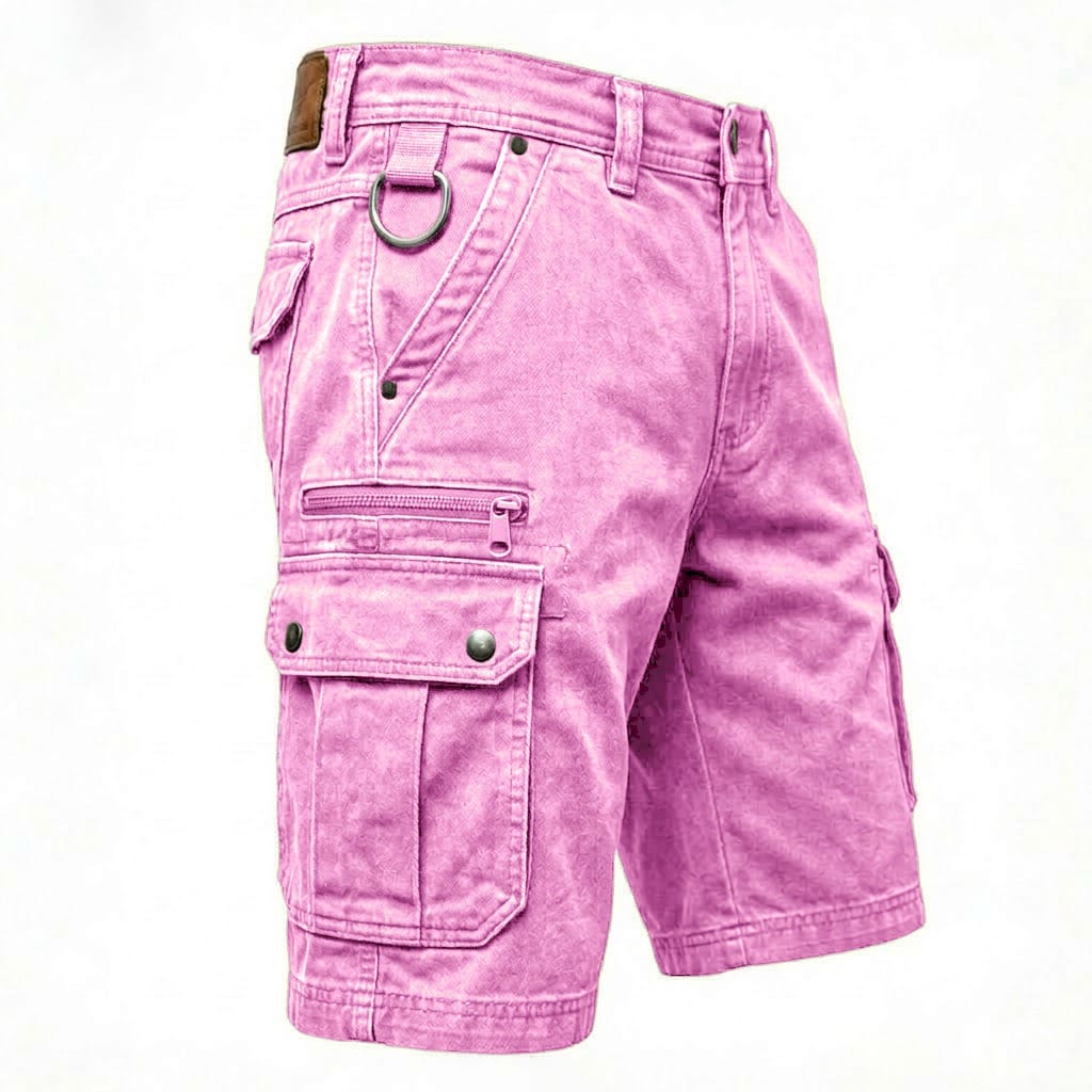 Mads™ | Funkcjonalne szorty cargo z denimu