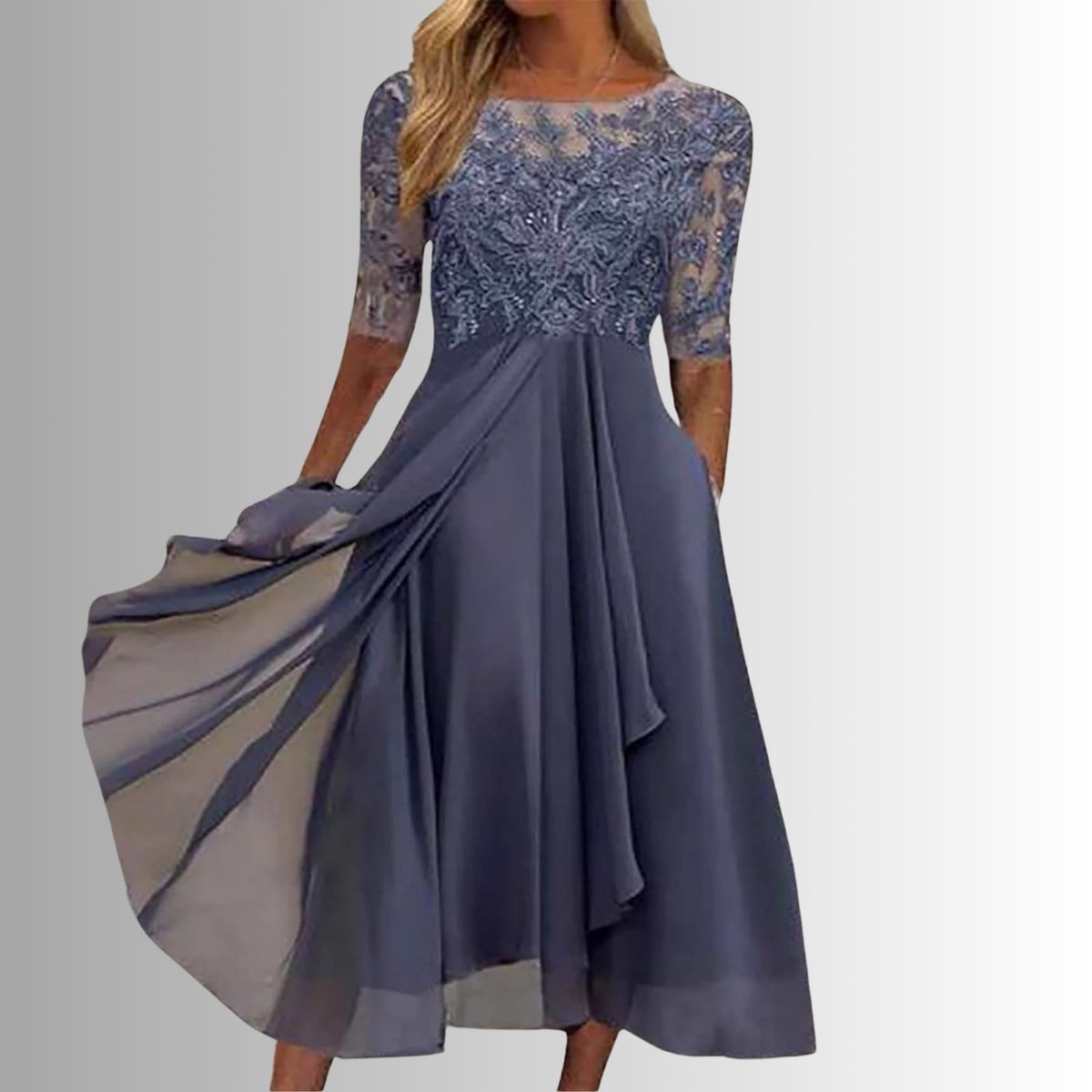 Rosalie | Elegancka Sukienka Koronkowa