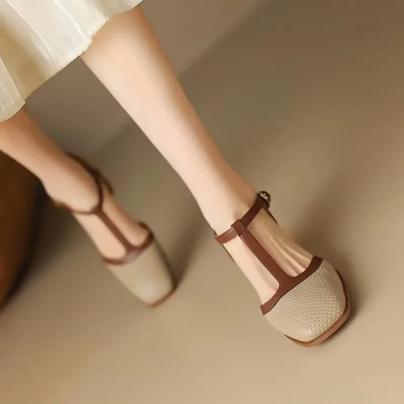 Buty na średnim obcasie