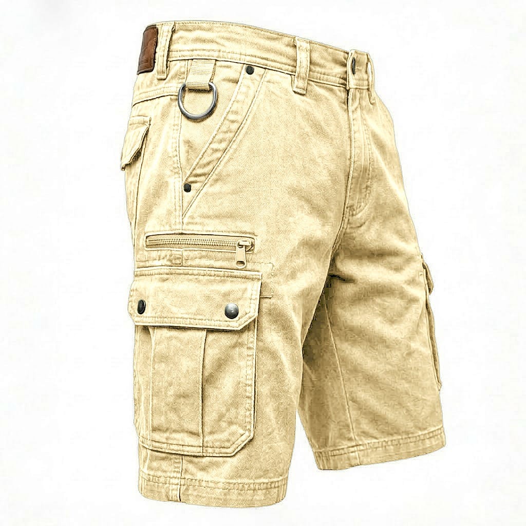 Mads™ | Funkcjonalne szorty cargo z denimu